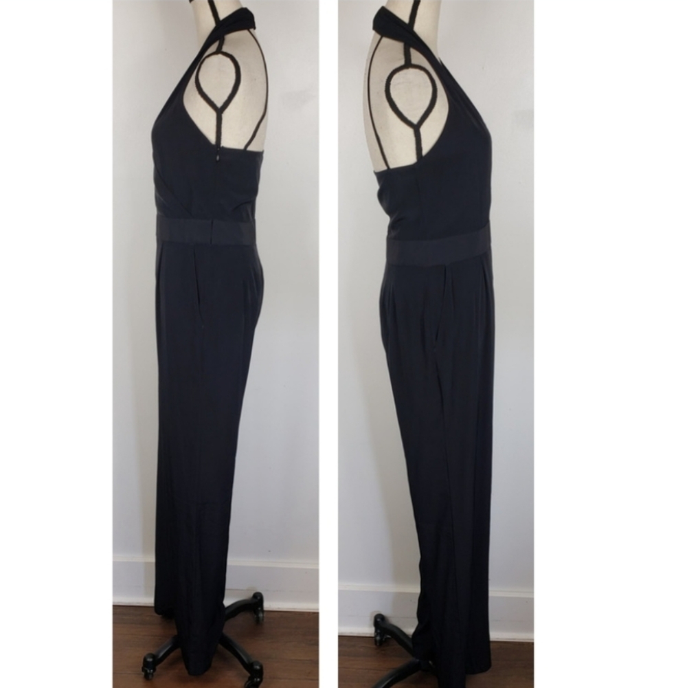 Express Black Halter Jumpsuit - Picture 3 of 14